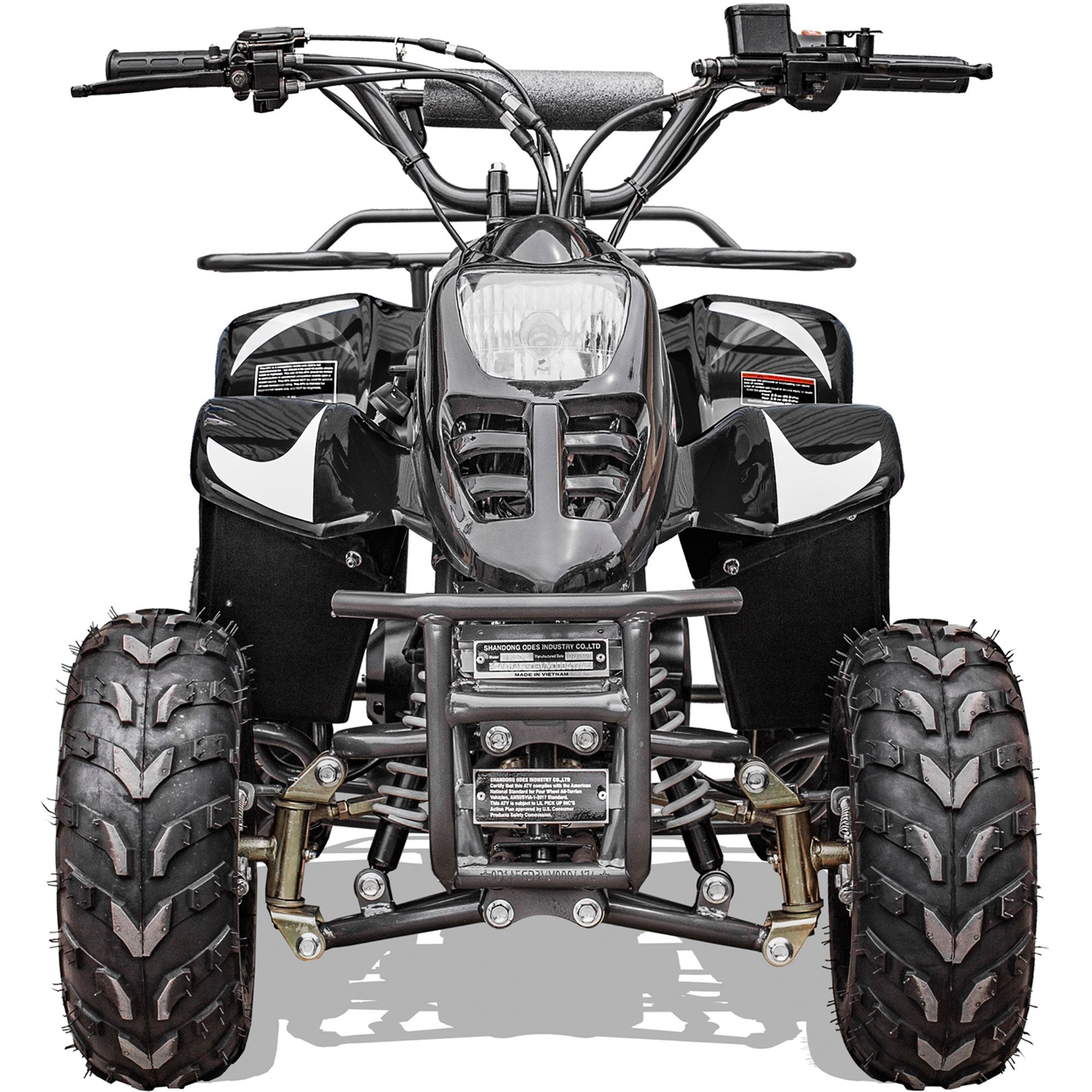 MotoTec Rex 110cc 4-Stroke Kids Gas ATV Black