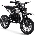 MotoTec Big Alien 50cc 2-Stroke Kids Gas Dirt Bike Black