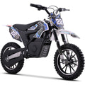 MotoTec 36v 790w Demon Electric Dirt Bike Lithium Blue