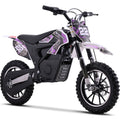 MotoTec 36v 790w Demon Electric Dirt Bike Lithium Purple