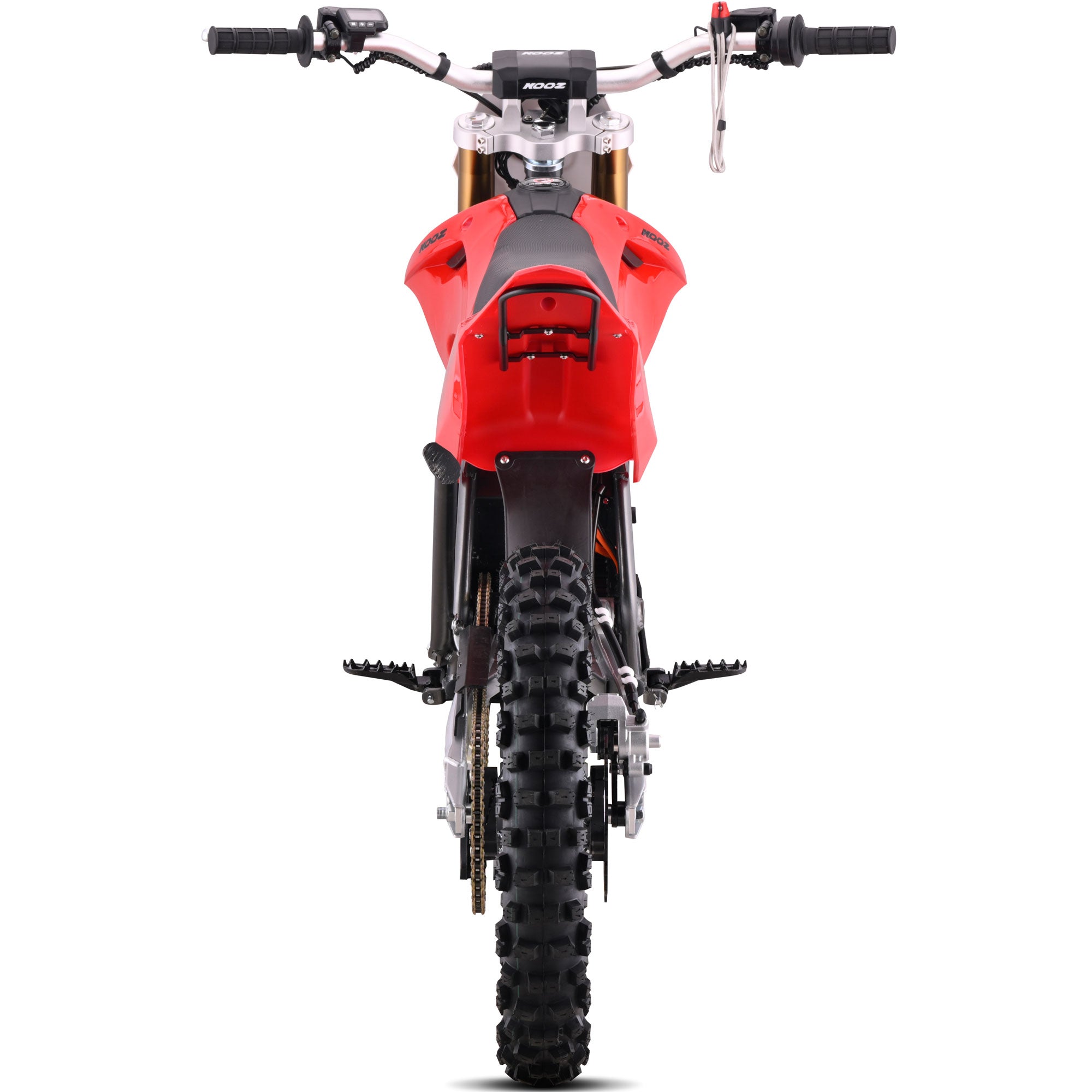 MotoTec 72v 8000w Pro Electric Dirt Bike 19/16 Lithium Red