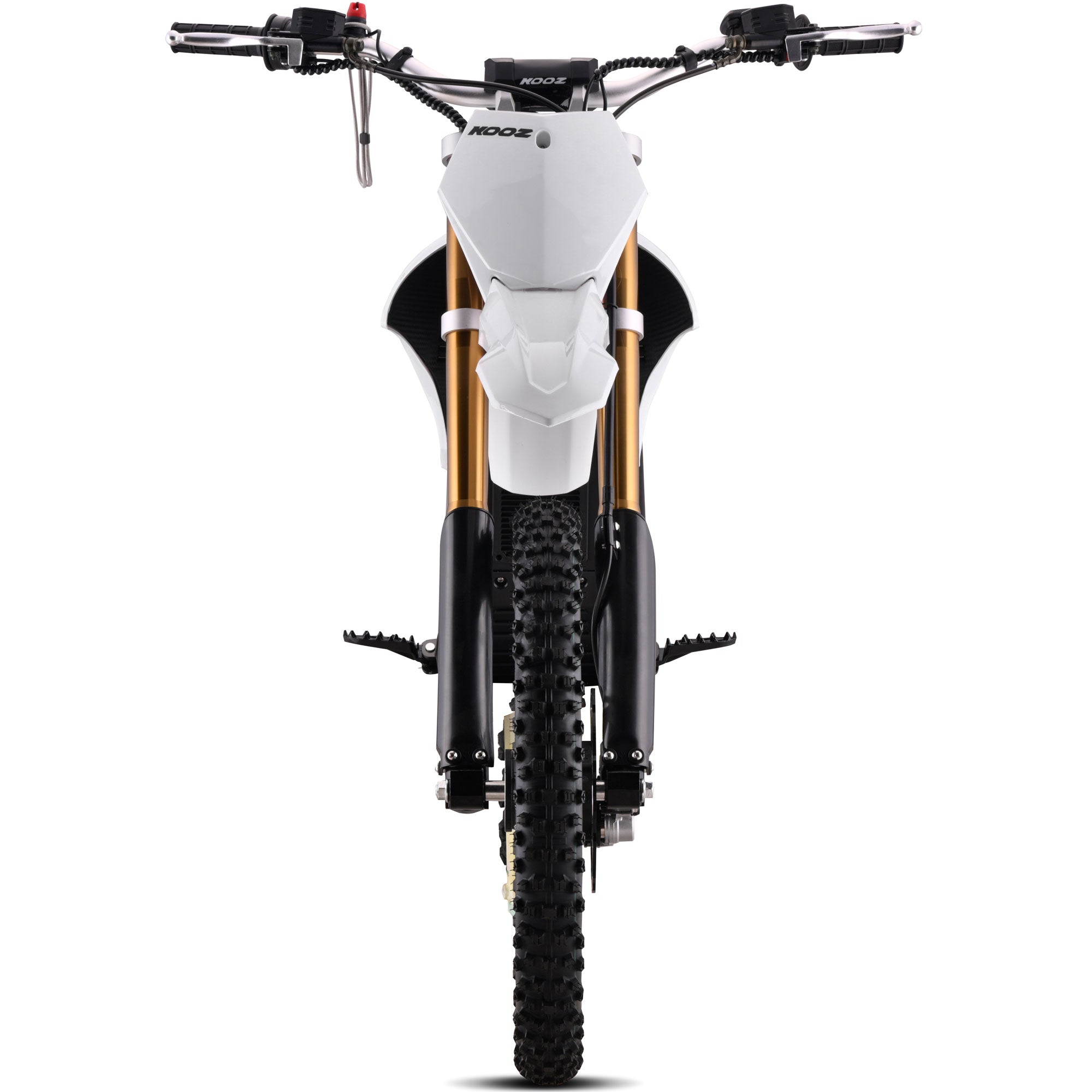 MotoTec 72v 8000w Pro Electric Dirt Bike 19/16 Lithium White