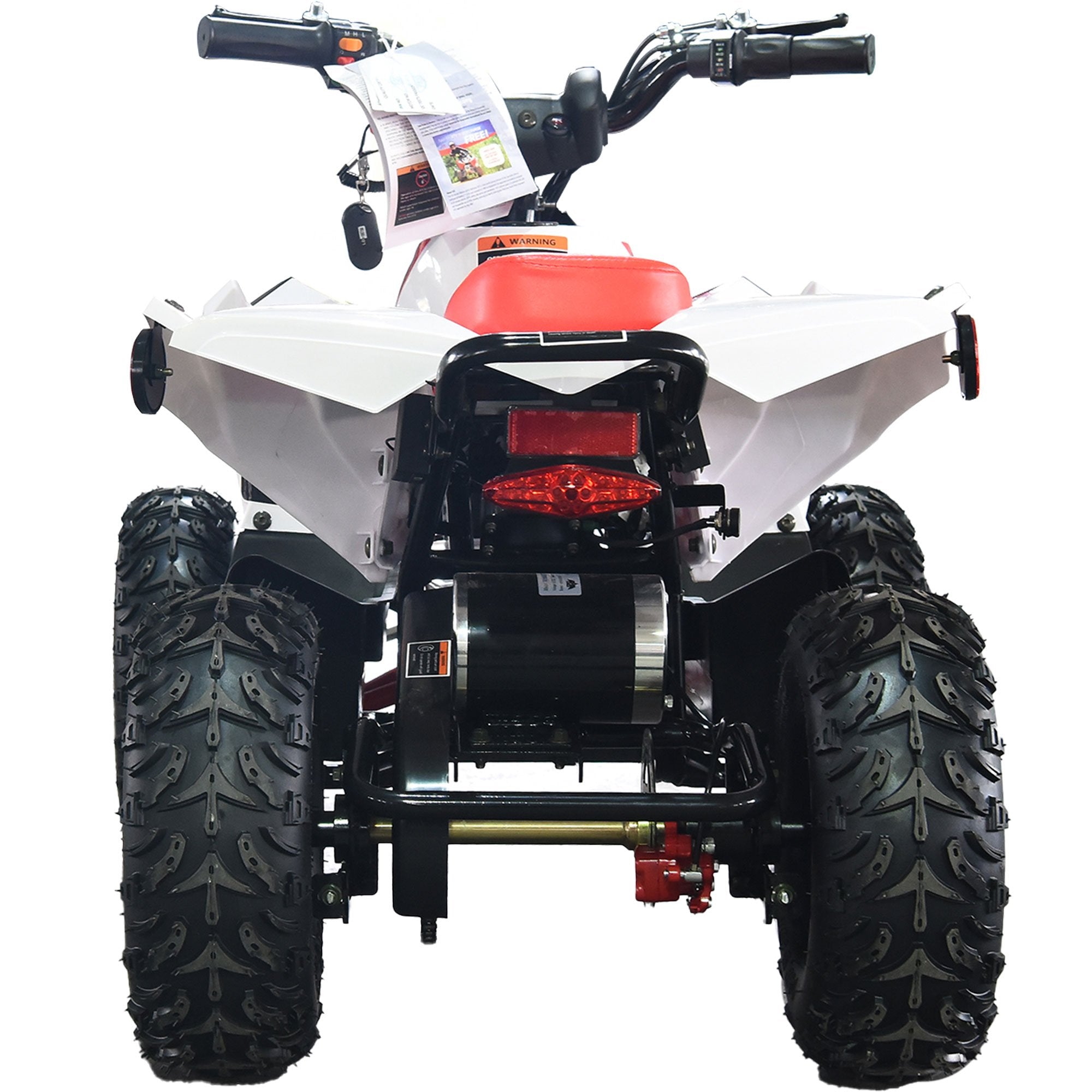 MotoTec E-Bully 36v 1000w ATV White
