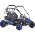 MotoTec Mud XL 212cc 2 Seat Go Kart Full Suspension Blue