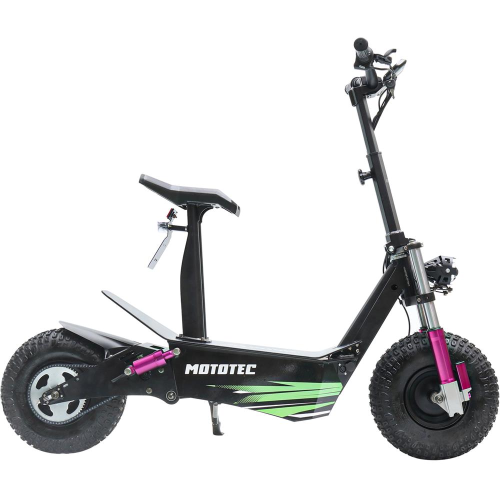 MotoTec Mars 48v 2500w Electric Scooter Black