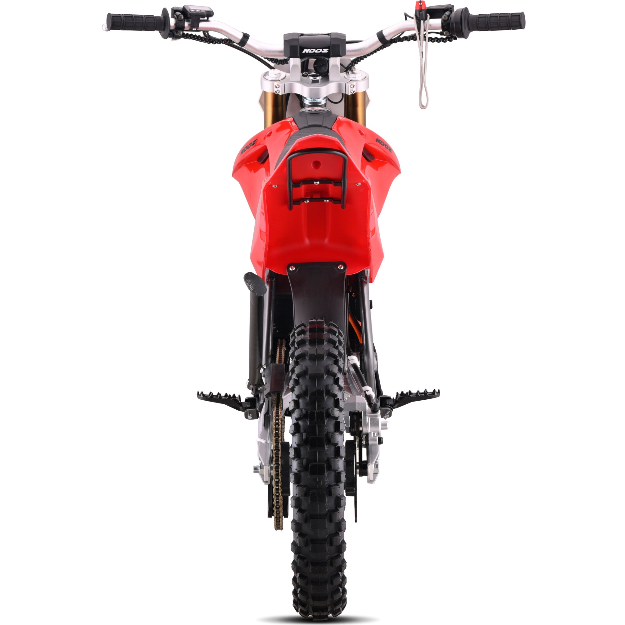 MotoTec 72v 8000w Pro Electric Dirt Bike 17/14 Lithium Red