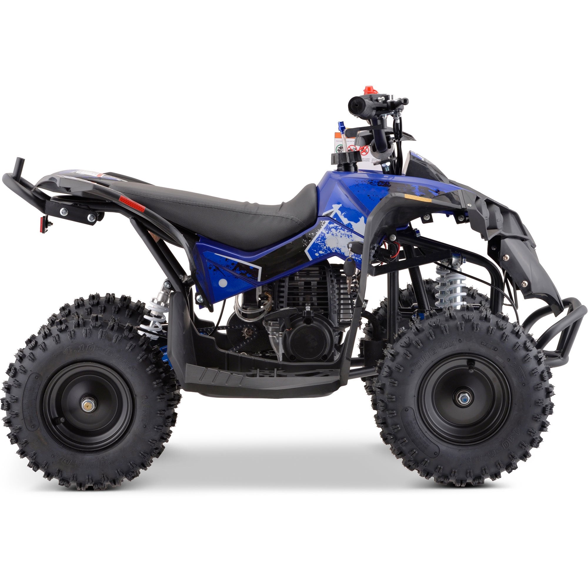 MotoTec Renegade 40cc 4-Stroke Kids Gas ATV Blue