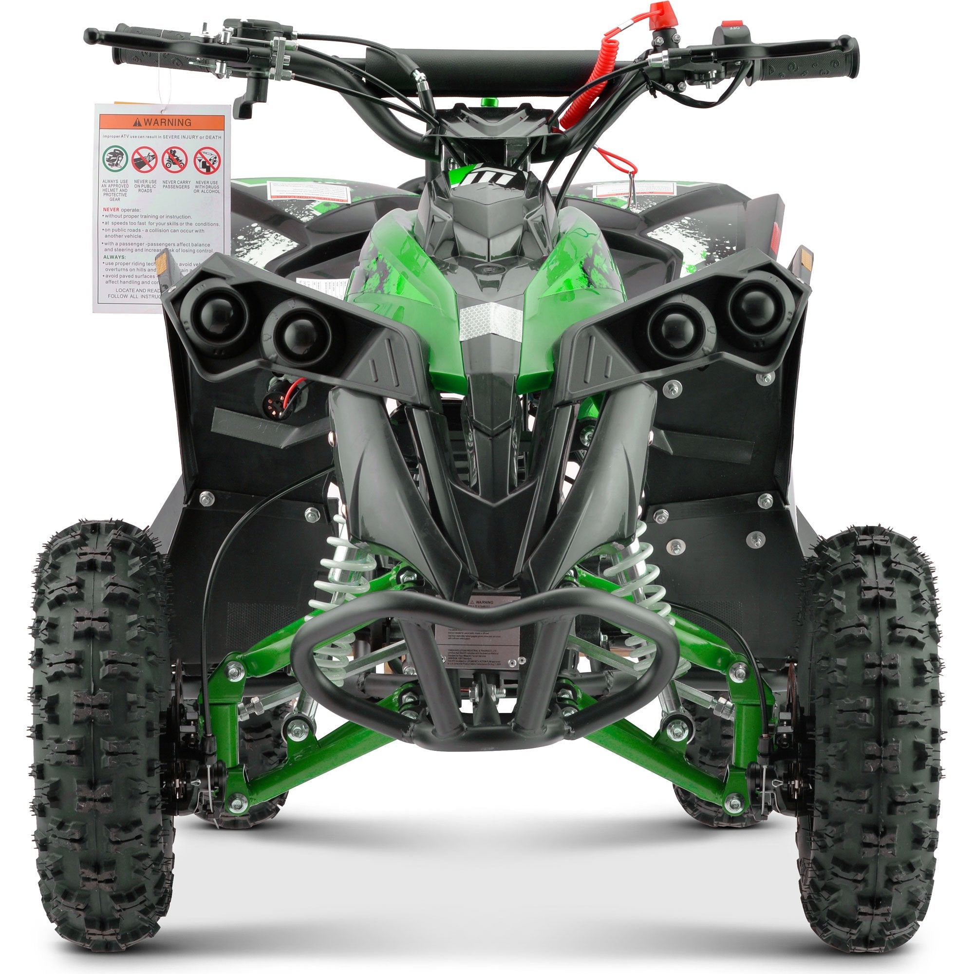 MotoTec Renegade 40cc 4-Stroke Kids Gas ATV Green