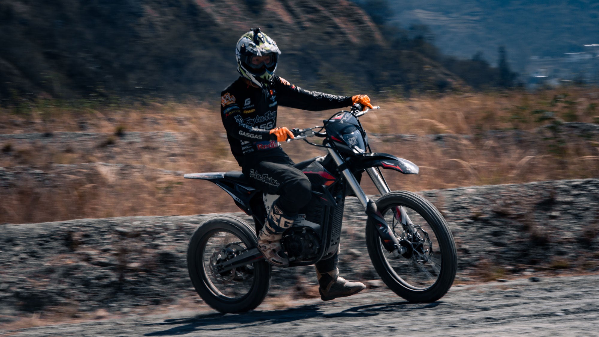 MotoTec Venom 72v 12000w Electric Dirt Bike Black