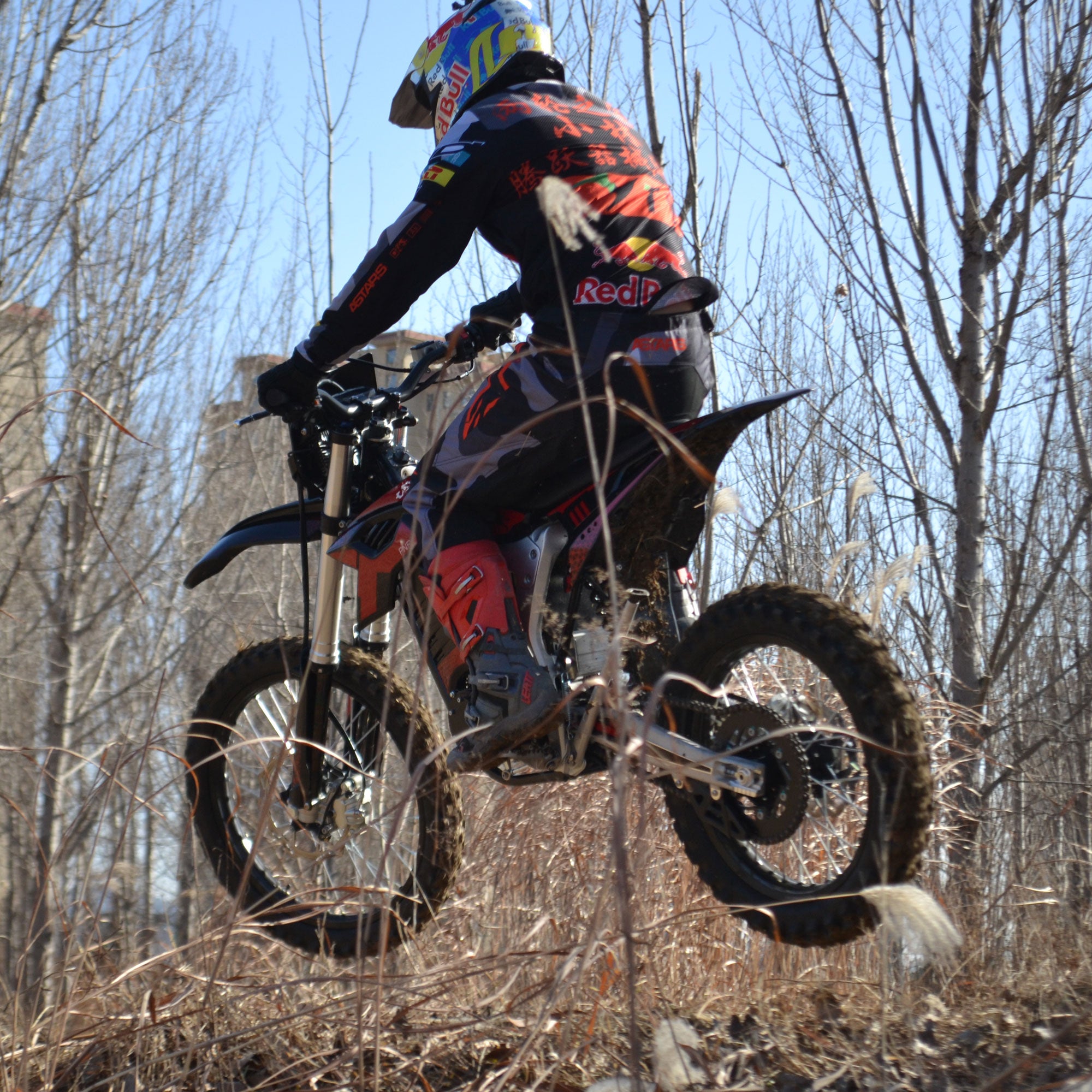 MotoTec Venom 72v 12000w Electric Dirt Bike Black