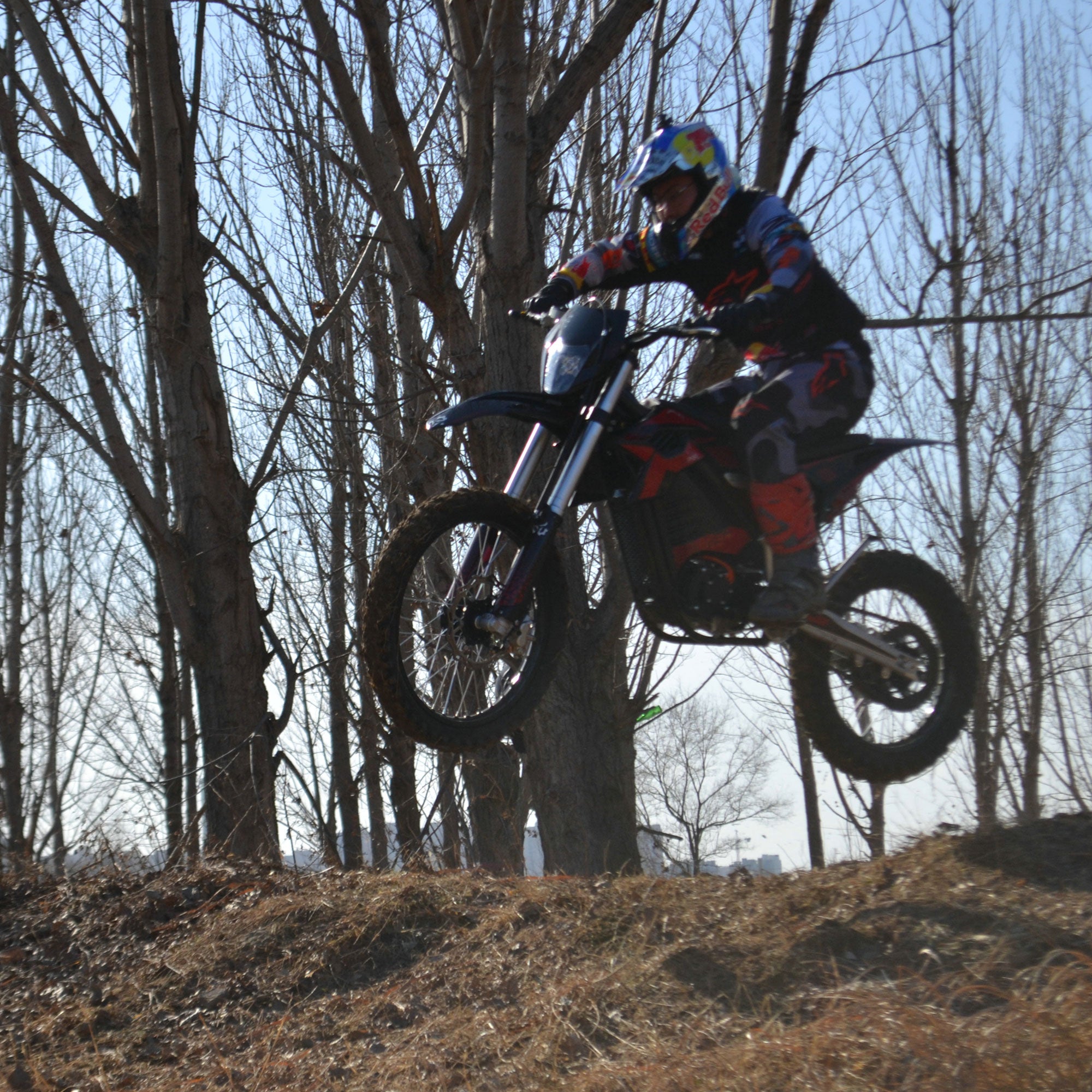 MotoTec Venom 72v 12000w Electric Dirt Bike Black